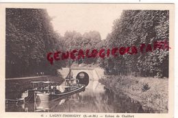 77 - LAGNY THORIGNY - ECLUSE DE CHALIFERT - Lagny Sur Marne