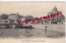 53 - MAYENNE - LE CHATEAU ET LA BASILIQUE - Mayenne