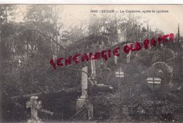 08 - SEDAN - LE CIMETIERE APRES LE CYCLONE - Sedan