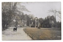 Early Real Photograph Postcard, Christchurch Mansion, Ipswich, People, Child, Landscape. - Ipswich