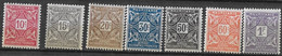 ⭐ Mauritanie - Taxe - YT N° 18 à 24 ** - Neuf Sans Charnière - 1914 ⭐ - Unused Stamps