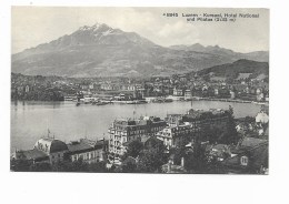 LUZERN - KURSAAL, HOTEL NATIONAL UND PILATUS  NV FP - Luzern