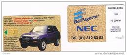 ROMANIA (ROMANIA) - ROMTELECOM  (CHIP) - 1996 CARS: TOYOTA RAV 4 / BEL PAGETTE NEC   - USED  -  RIF. 3364 - Voitures