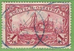 MiNr.19 O  Geprüft  Deutsche Post In Ostafrika - Duits-Oost-Afrika