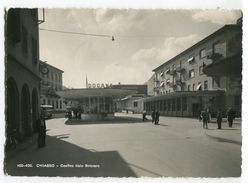 CARTOLINA CONFINE ITALO SVIZZERO CHIASSO CANTON TICINO VIAGGIATA ANNO 1952 - Chiasso