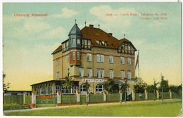 Chemnitz  Altendorf Gruss Aus Dost's Hotel  Sent To Prisoner Camp In Rabat Maroc Morocco  Camp Prisonnier Allemands - Gersdorf