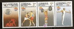 ARMENIA 1992 - OLYMPICS BARCELONA 92 - YVERT Nº 179-182**  MICHEL 199-202  SCOTT 432a-432d - Weightlifting