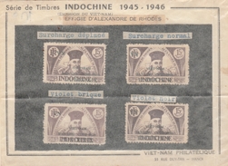 Briefmarken Serie-INDOCHINE Ungebraucht * - Neufs