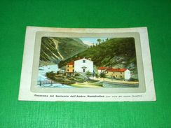Cartolina Santuario Dell' Ambro Montefortino - Panorama 1915 Ca - Ascoli Piceno