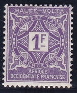 Haute Volta Taxe N° 18 Neuf  Gomme Altérée - Unused Stamps