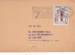 Bg - Carte Monaco Pour La France  - 1960 - Demande De Catalogue Spécialisé - Storia Postale