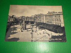 Cartolina Cagliari - Piazza Del Carmine E Palazzo Delle Poste 1951 - Cagliari