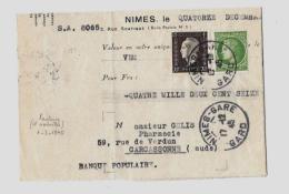 POSTE FERROVIAIRE - Bureau En Gare - 5ème Emis. Provisoire + 1ère Emis. Définitive « LIBERATION » - 30 &ndas - 1944-45 Marianne Van Dulac