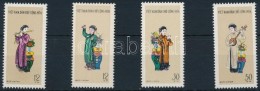 ** 1961 Népviselet Sor Mi 185-188 A - Other & Unclassified