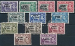 ** 1952 Forgalmi Felülnyomott Sor Mi 1-12 - Other & Unclassified