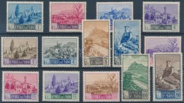 ** 1949 Forgalmi Sor Mi 409-422 (421 Töredezett Gumi / Creasy Gum) - Other & Unclassified