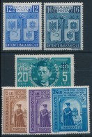 ** 1940-1941 3 Db Klf Kiadás Mi 615-616, 681, 703-705 - Other & Unclassified