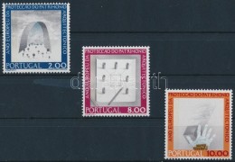 ** 1975 Építészet Sor Mi 1298-1300 - Other & Unclassified