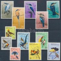 ** 1964-1981 12 Db Madár Bélyeg - Altri & Non Classificati