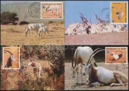 1985 WWF: Antilop Sor 4 CM-en Mi 941-944 - Altri & Non Classificati
