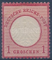 ** 1872 Mi 4 Certificate: Eichele - Altri & Non Classificati