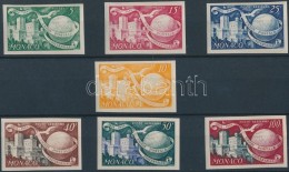 * 1949 UPU Vágott Sor Mi 401-407 - Altri & Non Classificati