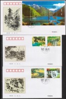 1998 UNESCO Világörökség Sor Mi 2897-2900 + Blokk 84 3 Db FDC-n - Other & Unclassified