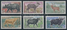 ** 1972 Åshonos Hasított BÅ‘rÅ± állatok Sor Mi 338-343 - Other & Unclassified