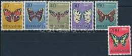 ** 1966 Rovarok Sor Mi 1158-1163 - Altri & Non Classificati