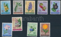 ** 1961 Növényvilág Sor Mi 943-951 - Altri & Non Classificati