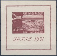 ** 1951 Bélyegkiállítás Blokk Mi 5 (Mi EUR 220.-) - Sonstige & Ohne Zuordnung