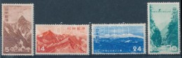 ** 1952 Nemzeti Park Sor Mi 593-596 (Mi EUR 80,-) (gumi Hibák / Gum Distubances) - Altri & Non Classificati