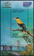 ** 1996 Nemzetközi Bélyegkiállítás, Madarak Blokk Mi 116 - Sonstige & Ohne Zuordnung