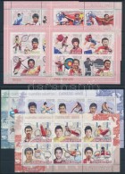 ** 2009 Pekingi Olimpiai Bajnokok Kisív Sor Mi 4011-4080 4 Db Stecklapon - Other & Unclassified