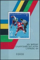 ** 1984 Téli Olimpia Blokk Mi 140 - Autres & Non Classés