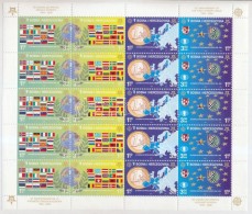 ** 2005 50 éves Az Europa CEPT Bélyeg Kisív Mi  419 A-422 A - Sonstige & Ohne Zuordnung