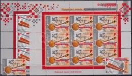 ** 2014 Europa CEPT Hangszerek Sor + Kisívpár Mi 1001-1002 - Sonstige & Ohne Zuordnung