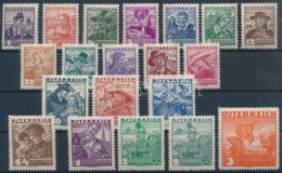 ** 1934 20 Klf Forgalmi érték Mi 567-570, 572-587 - Other & Unclassified