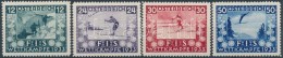 ** 1933 Síelés Sor Mi 551-554 - Other & Unclassified