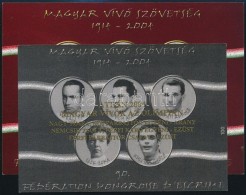 ** 2006 Athén 2004 Magyar Vívók Az Olimpián Emlékív Pár Azonos... - Altri & Non Classificati