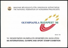** 1998/15-16 Olympiafila 3 Db-os Emlékív Garnitúra Tokban (9.100) - Other & Unclassified