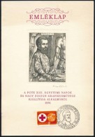 1981 Vesalius Emléklapon Nagy Zoltán GrafikusmÅ±vész Aláírása - Other & Unclassified