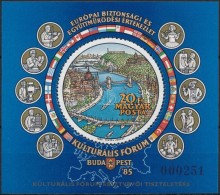 ** 1985 Kulturális Fórum Blokk 'A Magyar Posta Ajándéka' (24.000) / Mi Block 180,... - Altri & Non Classificati