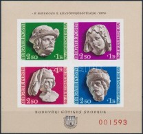 ** 1976 Bélyegnap (49.) Ajándék Vágott Blokk Piros Sorszámmal (17.000) / Mi... - Sonstige & Ohne Zuordnung