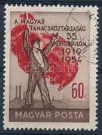 O 1954 Magyar Tanácsköztársaság (III) 60f, A 6-os Szám Szára Hiányos... - Sonstige & Ohne Zuordnung