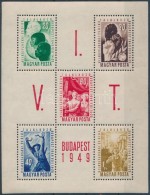 ** 1949 VIT Blokk (7.000) (sarokhiba / Corner Fold) - Sonstige & Ohne Zuordnung