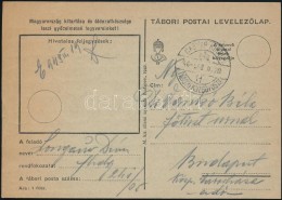 1946 Tábori Posta LevelezÅ‘lap 'MAGYAR KIRÁLYI TÁBORI MOZGÓPOSTA' - Other & Unclassified