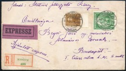 1933 Expressz Ajánlott Levél 1,30P Bérmentesítéssel / Registered Express Cover... - Sonstige & Ohne Zuordnung