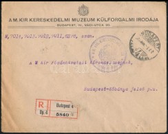 1923 Ajánlott Levél Hivatalos 65K Bérmentesítéssel - Altri & Non Classificati