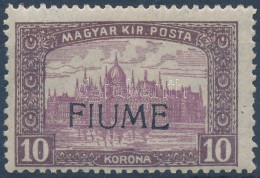 * Fiume 1918 Parlament 10K Garancia Nélkül (min **90.000) - Sonstige & Ohne Zuordnung